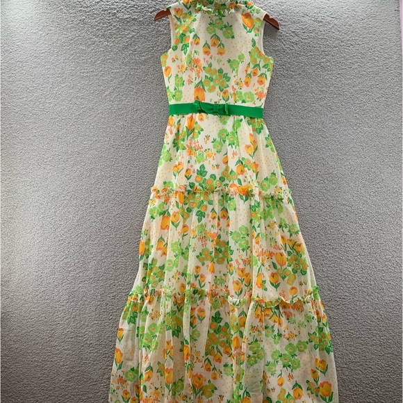 Vintage Dresses & Skirts - Vintage 1970’s Floral Maxi Dress